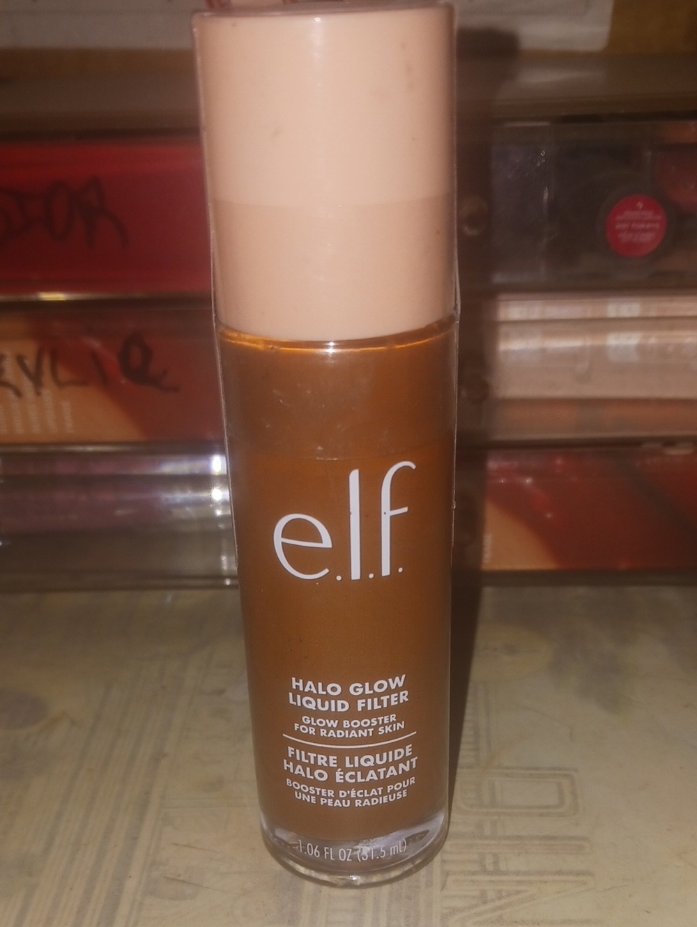 e.l.f. Halo Glow Liquid Filter - Deep Bronze